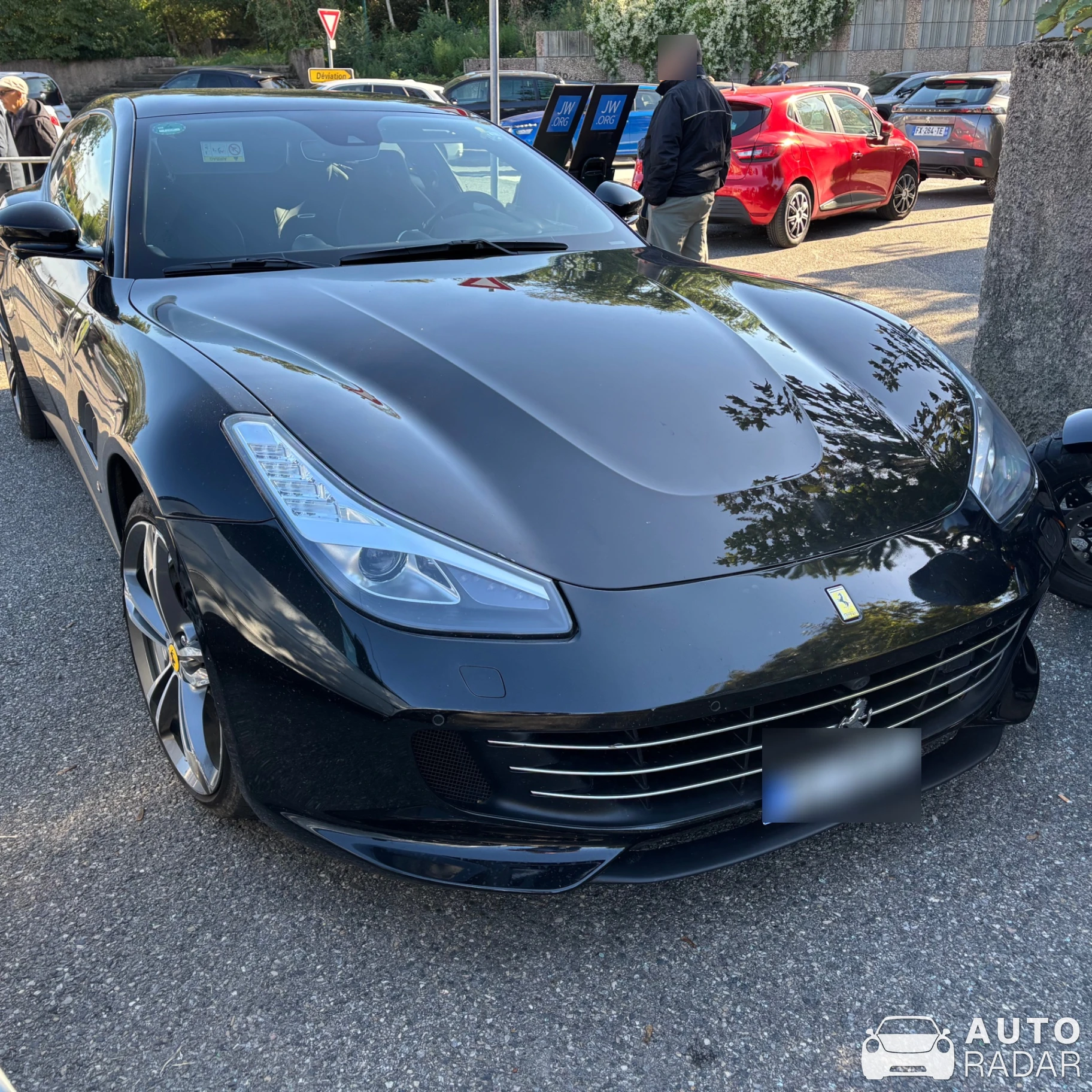 Ferrari GTC4Lusso spotted in Villeurbanne, France