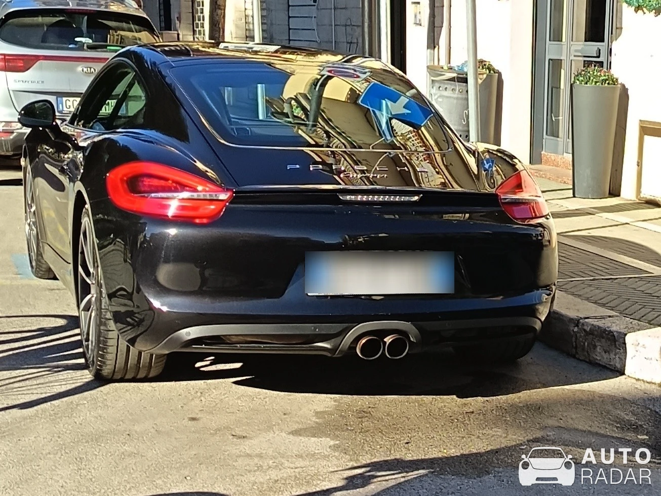 Porsche 981 Cayman S spotted in Aprilia, Italy