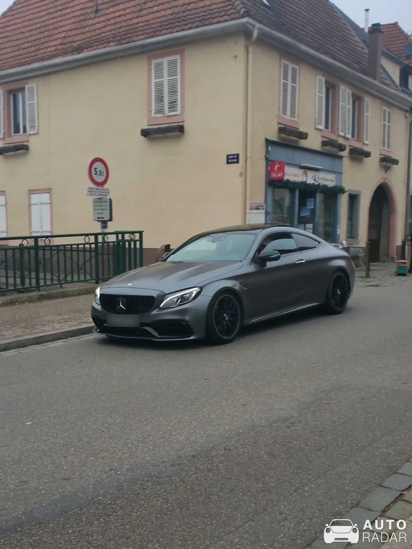 Mercedes-AMG C 63 S W205 spotted in Villé, France