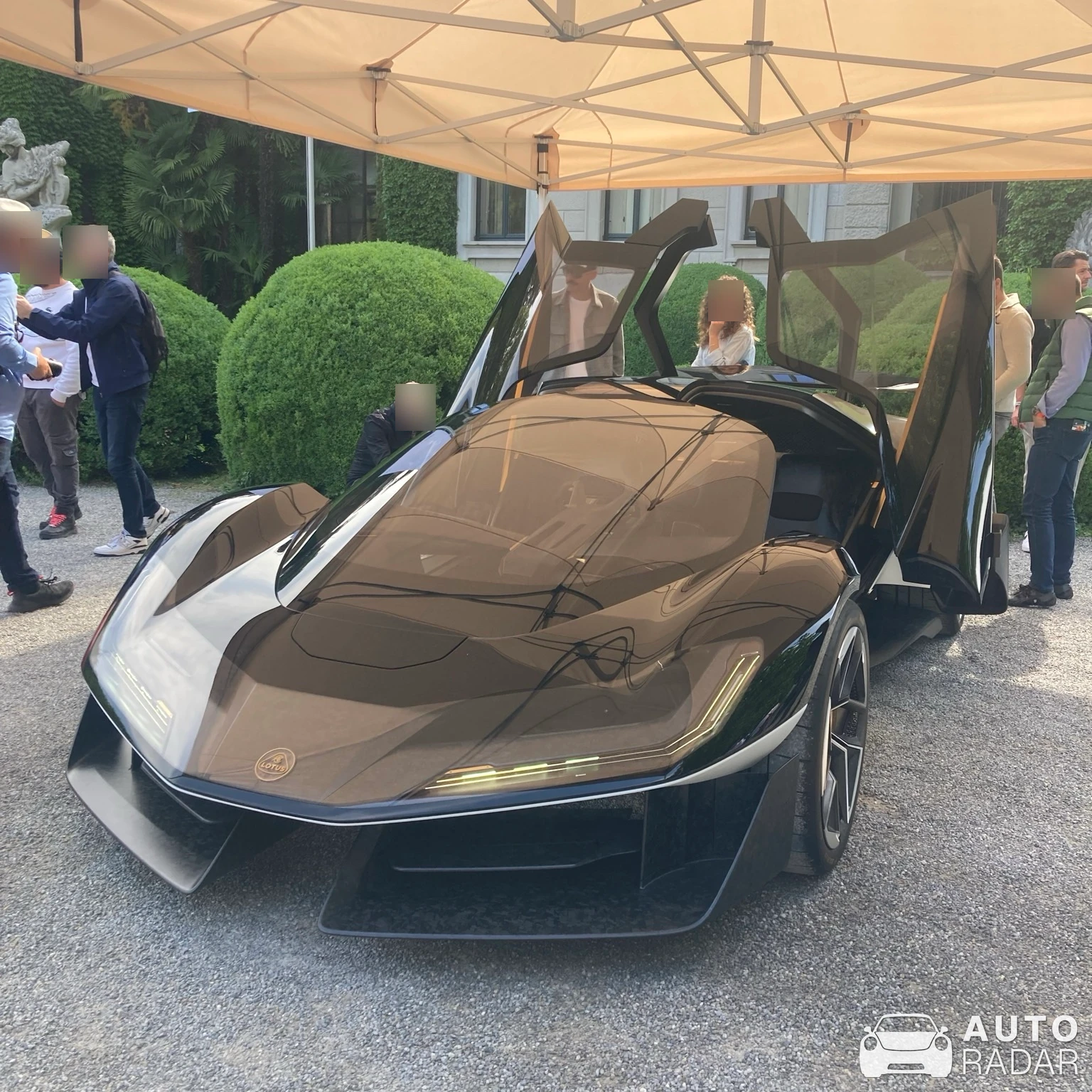 Lotus Theory 1 spotted in Cernobbio