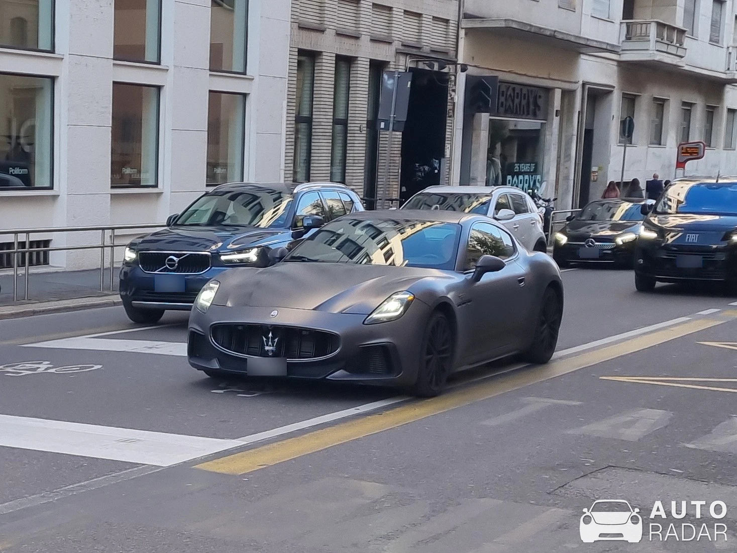 Maserati GranTurismo Trofeo 2023 spotted in Milano