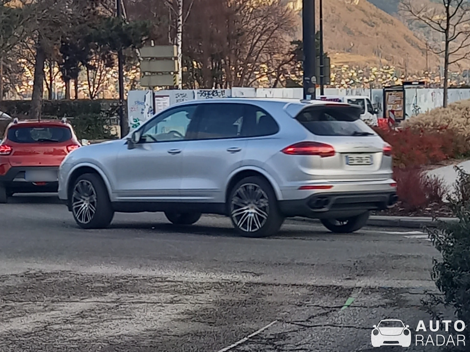 Porsche Cayenne Turbo spotted in Annecy, France