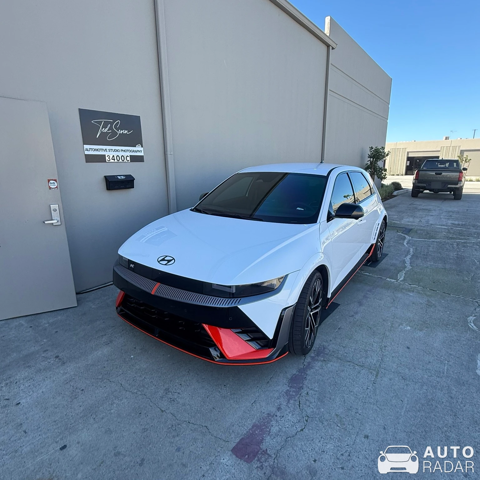 Hyundai Ioniq 5 N spotted in Santa Ana, United States