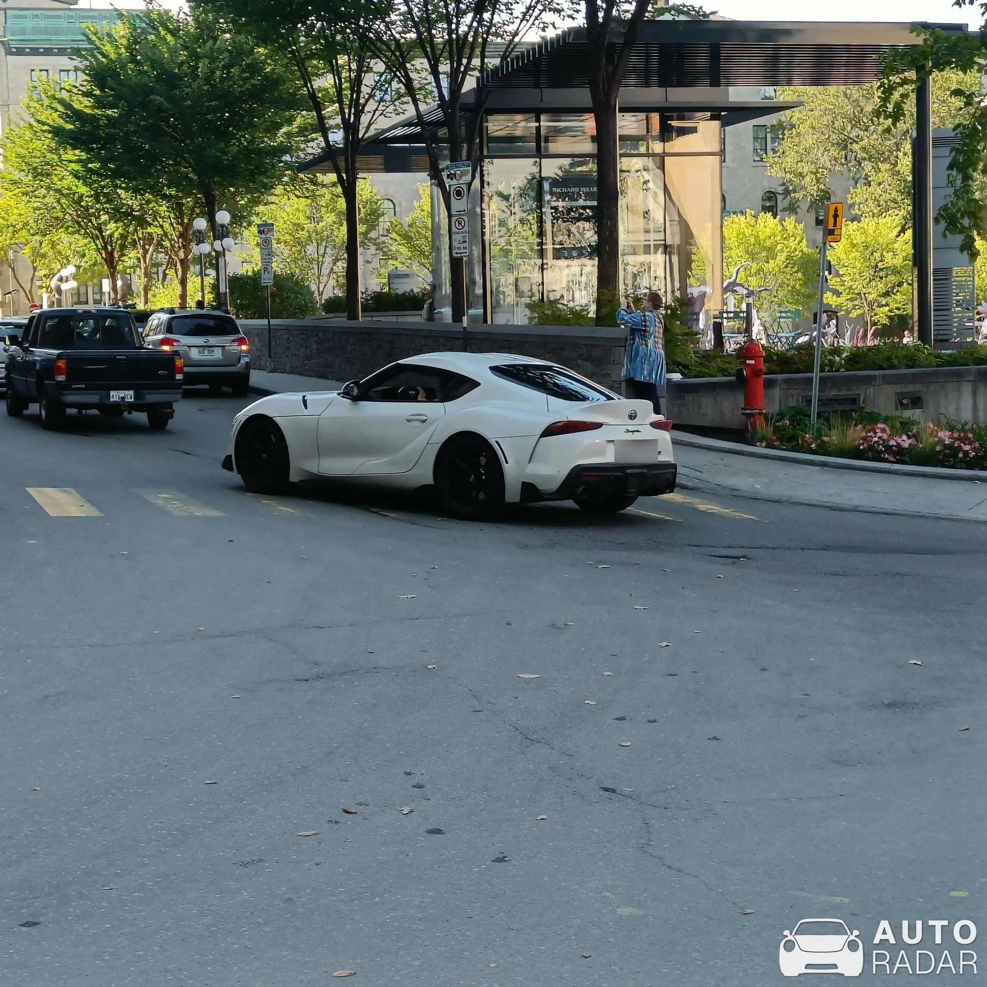 Toyota GR Supra A90 spotted in Québec City, Canada