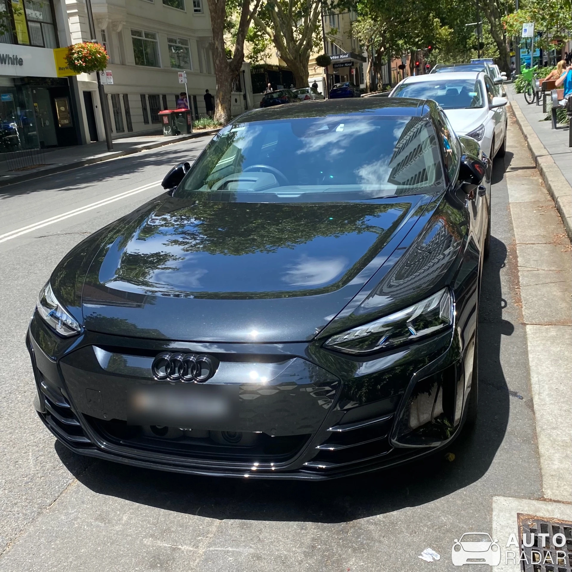 Audi RS E-Tron GT spotted in Elizabeth Bay, Australia