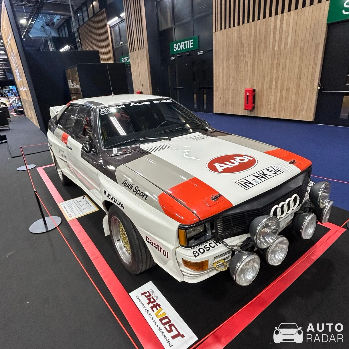 Audi Sport Quattro spotted in Issy-les-Moulineaux, France