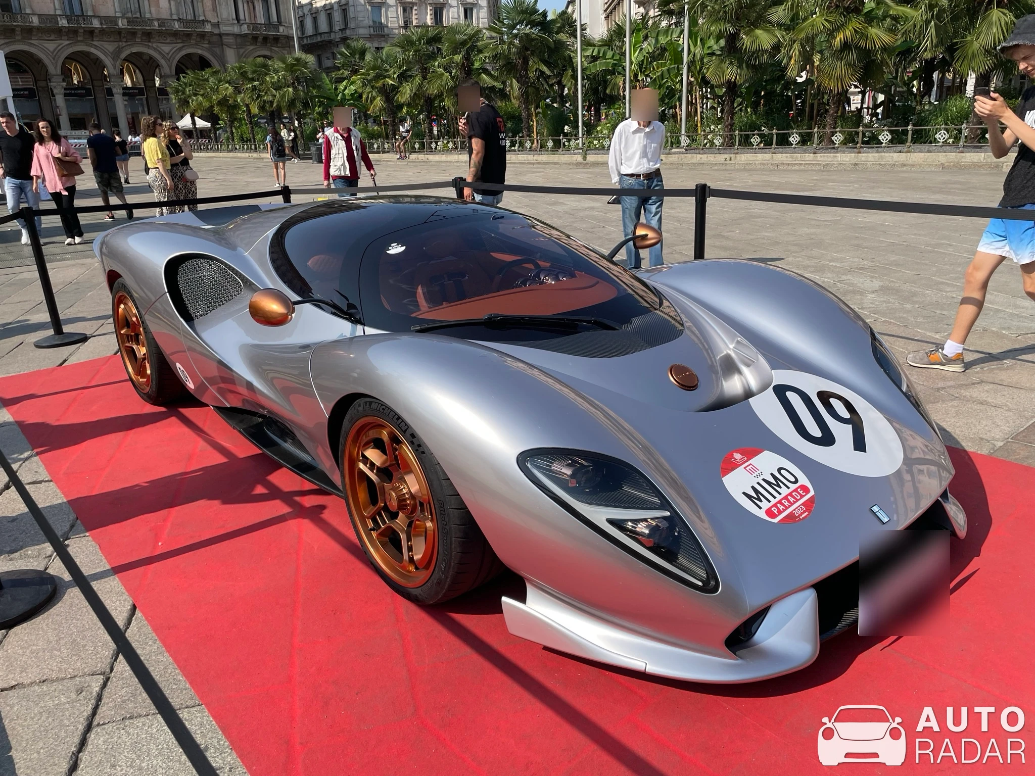 De Tomaso P72 spotted in Milano