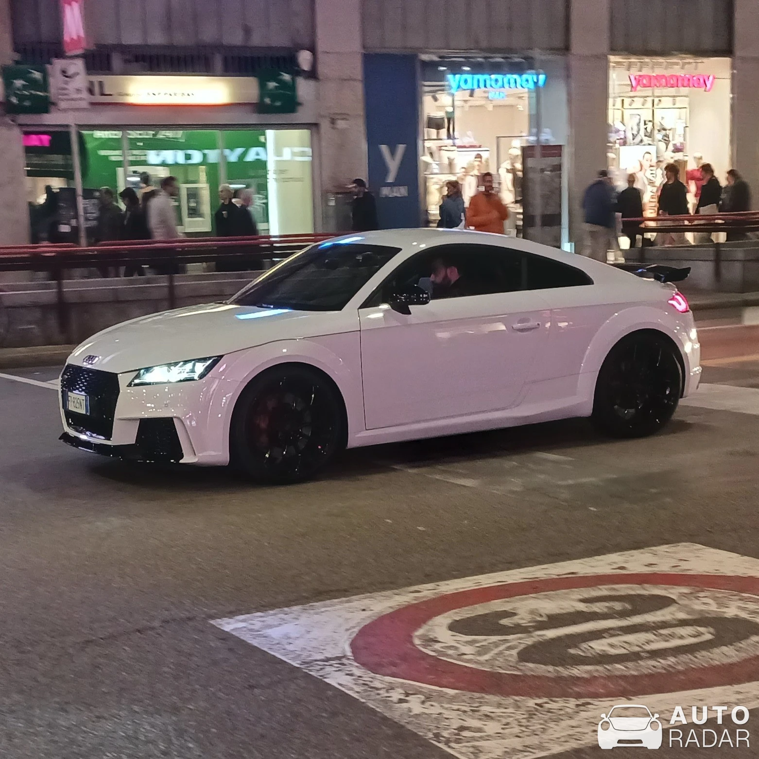 Audi TT-RS 8S spotted in Milano, Italy