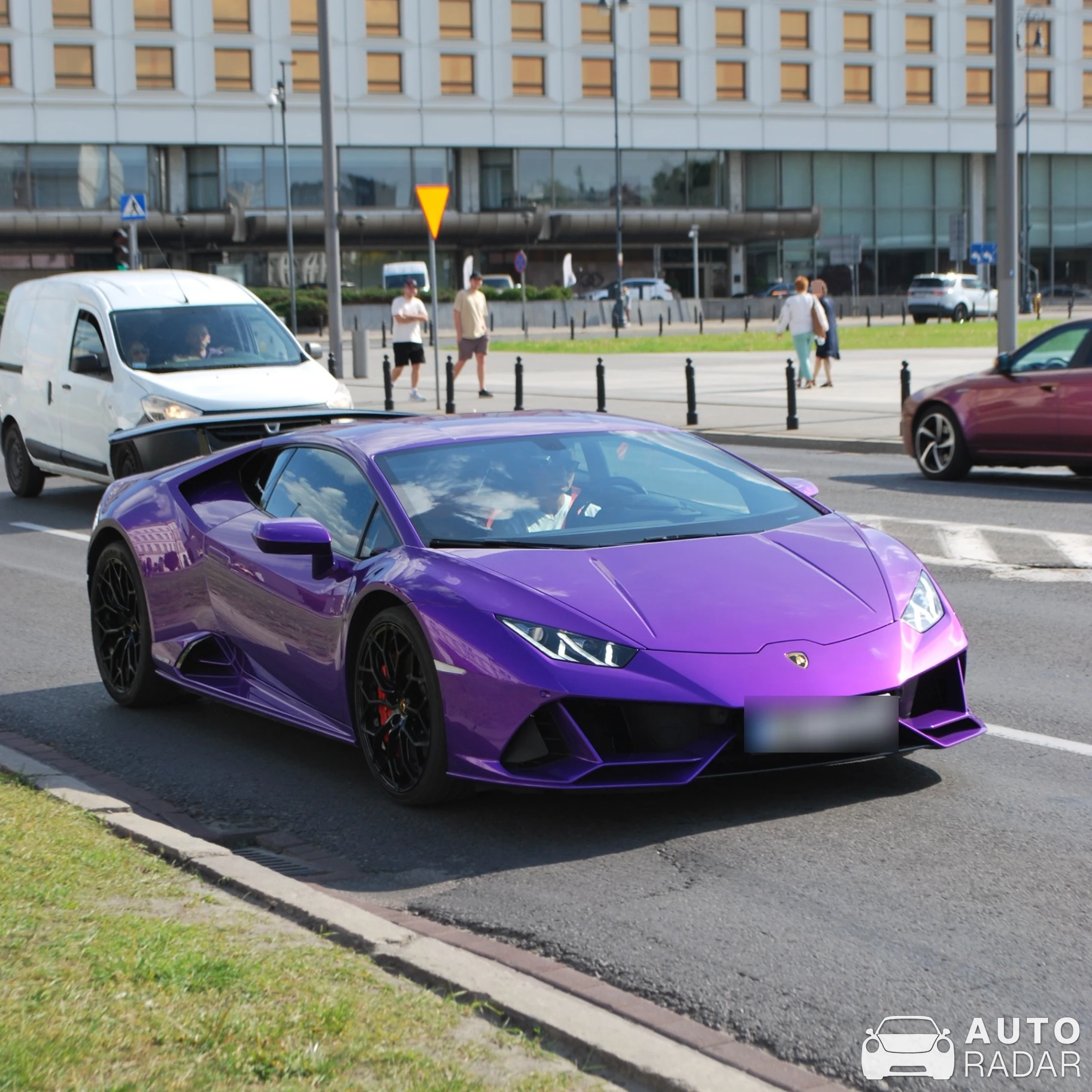 Lamborghini Huracán LP640-4 EVO spotted in Warszawa, Poland