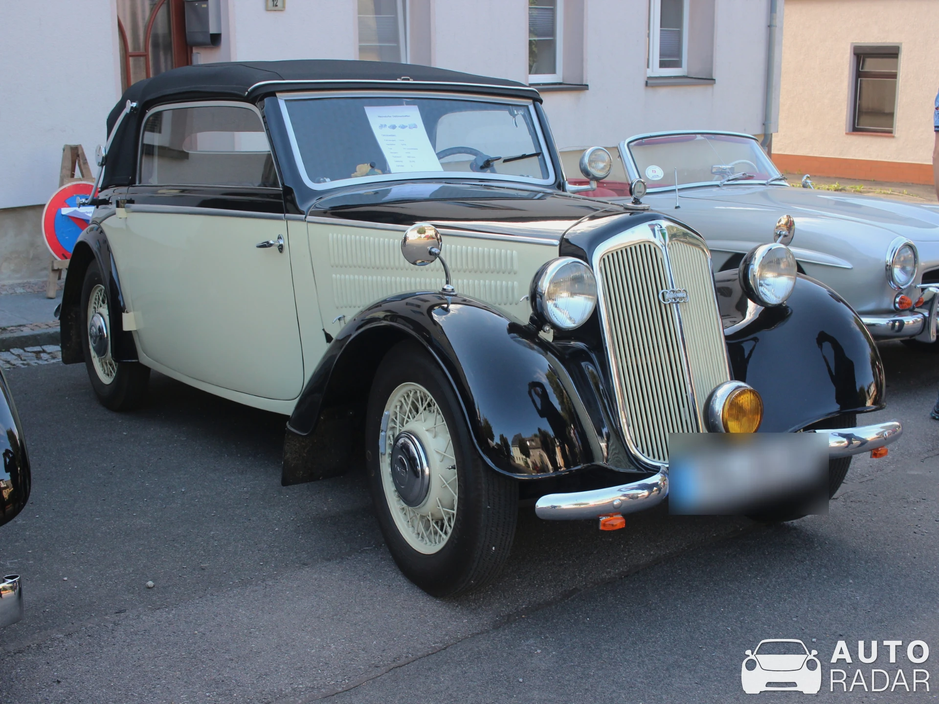 Auto Union DKW F8 Reichsklasse spotted in Sayda