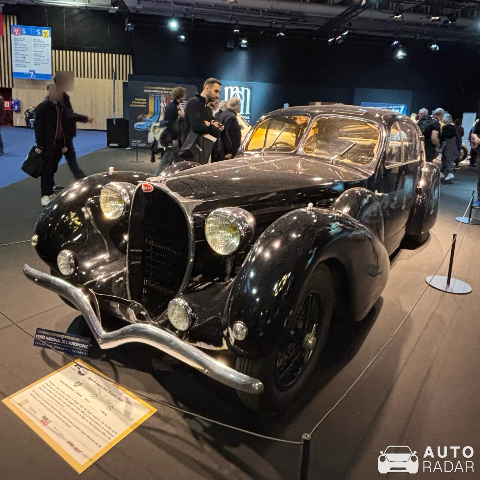 Bugatti Type 64 Jean Bugatti Coupe spotted in Vanves