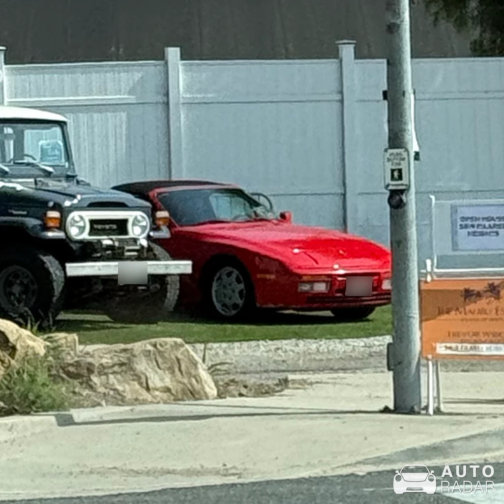 Porsche 944 Cabriolet spotted in Malibu