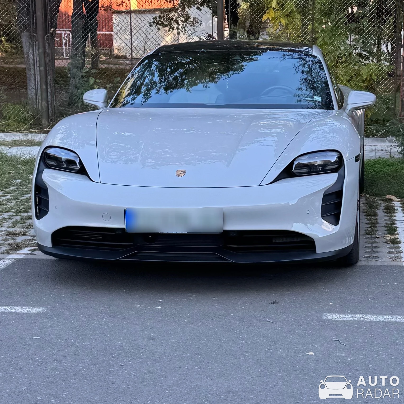 Porsche Taycan spotted in Burgas, Bulgaria