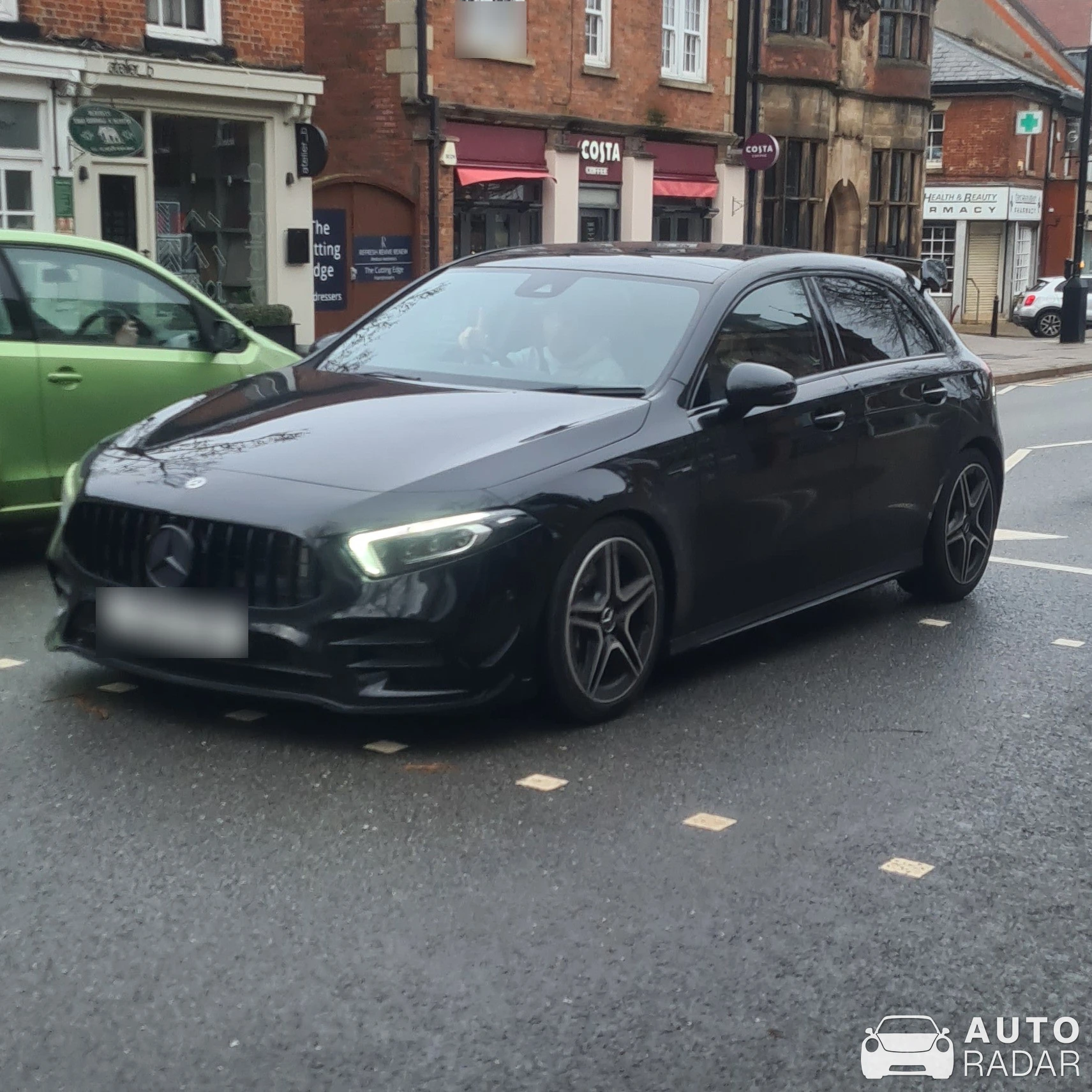 Mercedes-AMG A 45 S W177 spotted in Cheshire East, United Kingdom