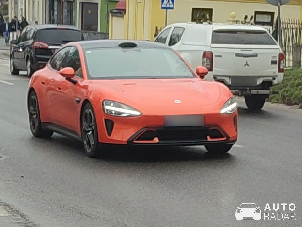 NIO ET7 spotted in Sandomierz