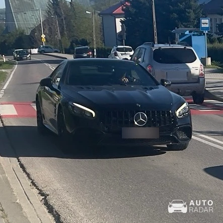 Mercedes-AMG SL 63 R231 2016 spotted in Krynica-Zdrój