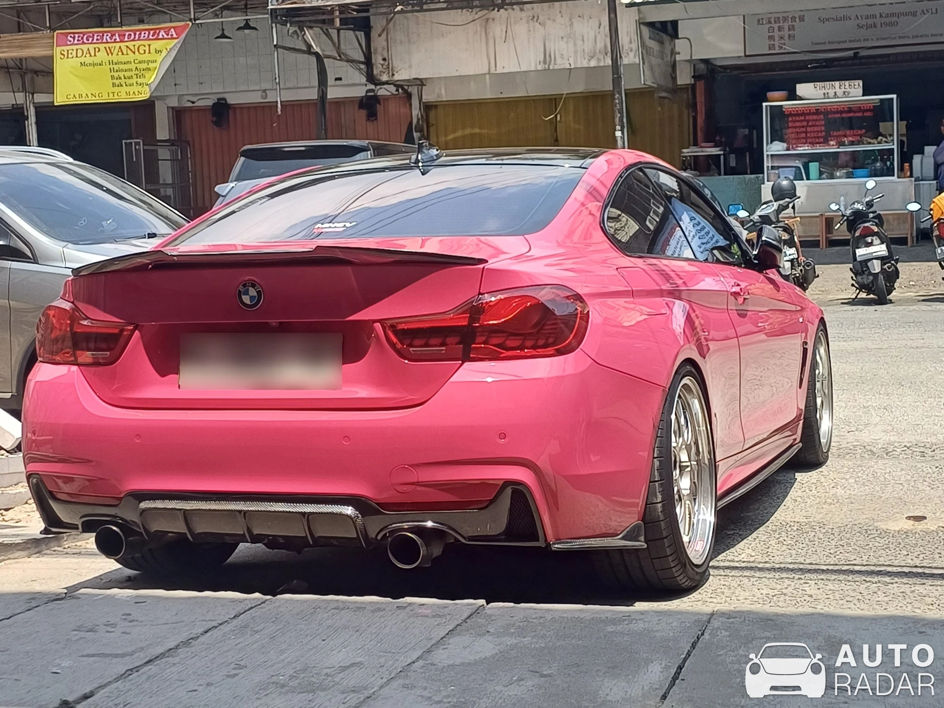 BMW 4 Series F32 Coupé spotted in Kota Jakarta Barat, Indonesia