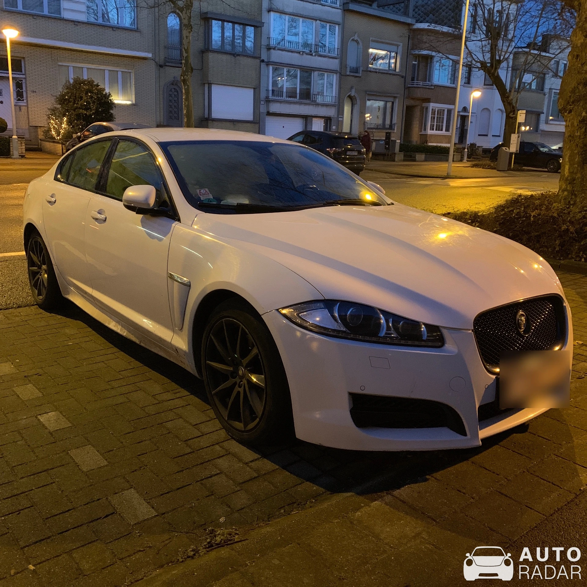Jaguar XF 2012 Facelift spotted in Antwerpen, België
