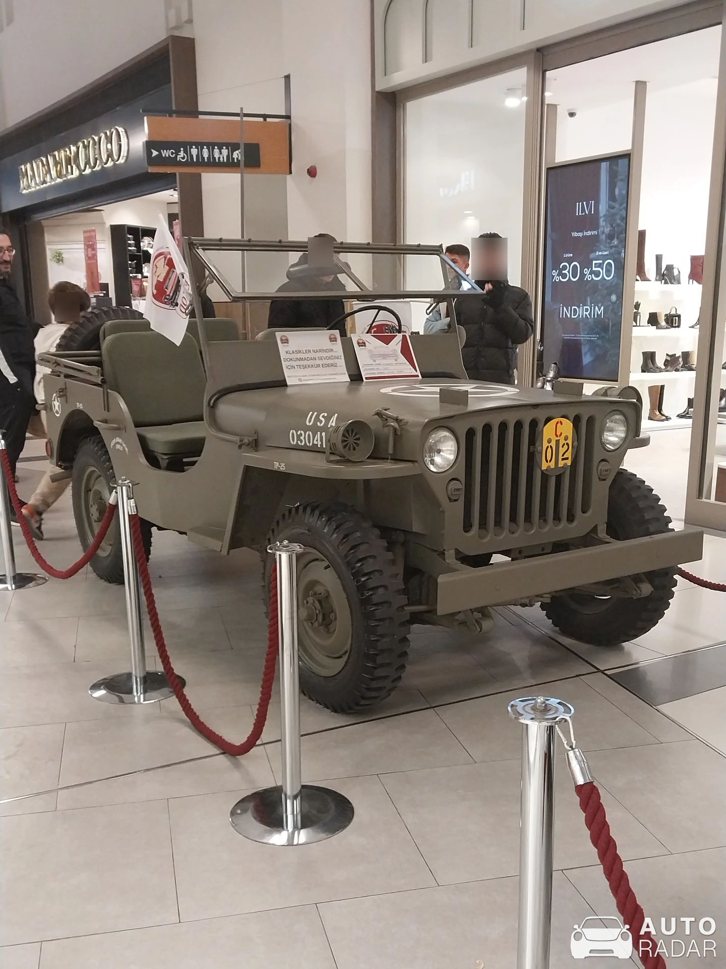 Jeep Willys MB spotted in Melikgazi, Türkiye