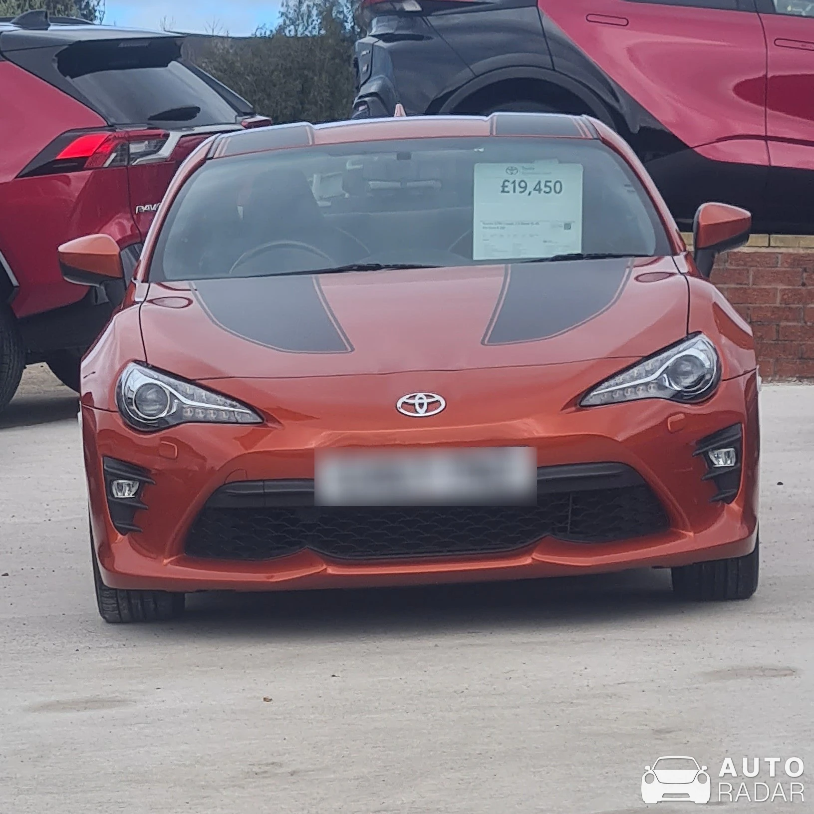 Toyota GR86 spotted in Conwy Principal Area, United Kingdom