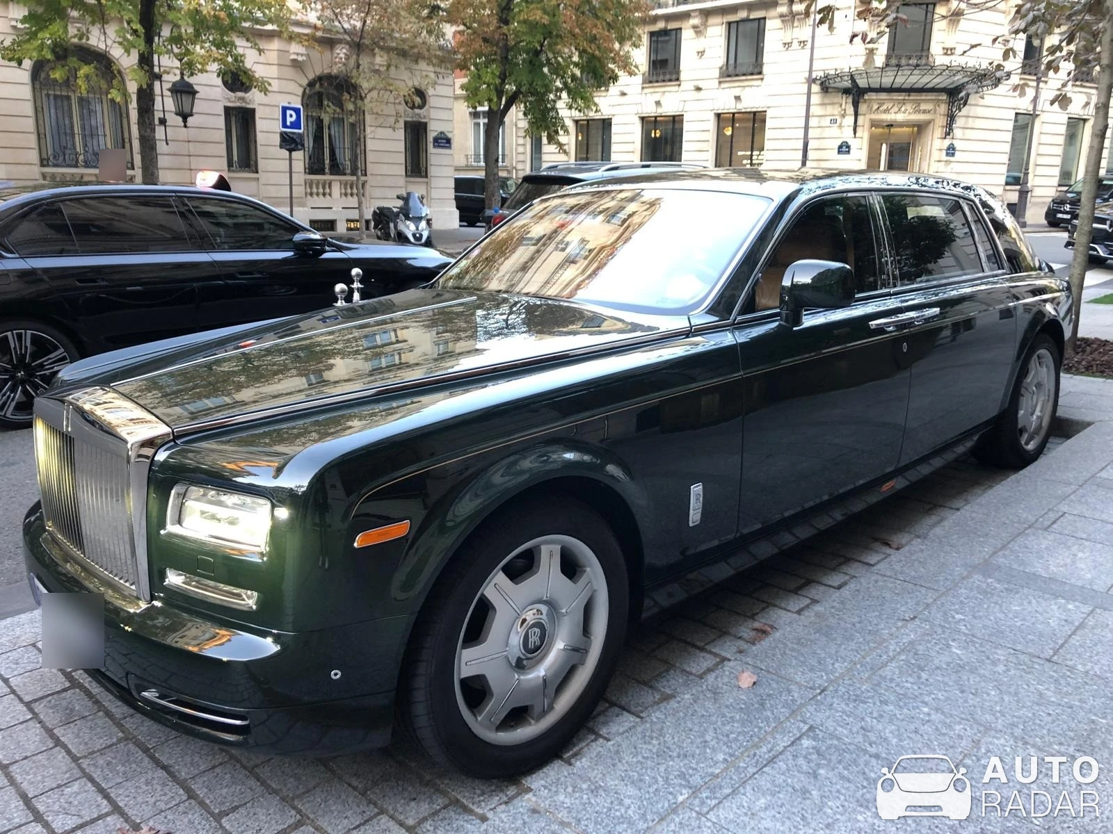 Rolls-Royce Phantom spotted in Paris, France