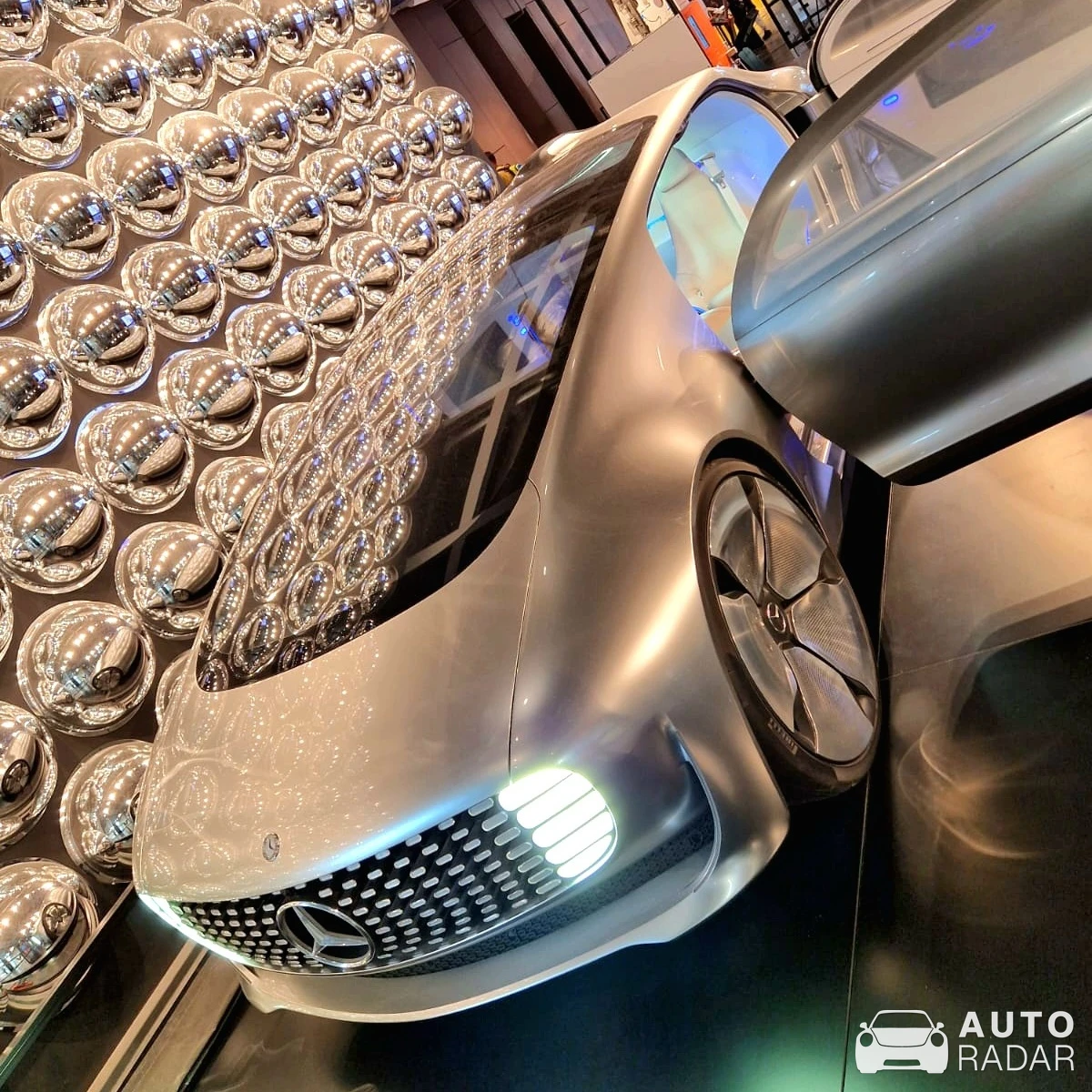 Mercedes-Benz F015 spotted in Warszawa