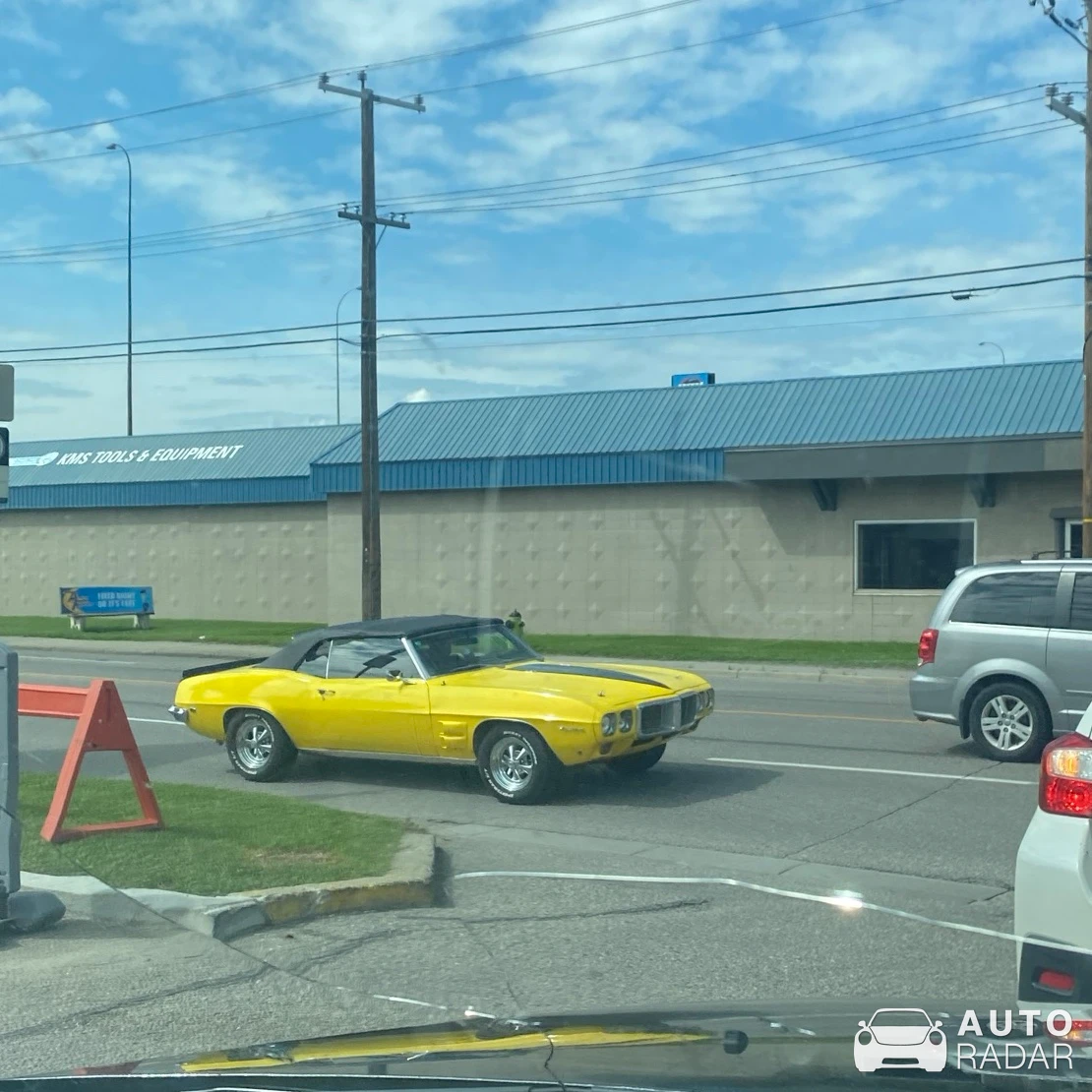 Pontiac Firebird Convertible spotted in Calgary