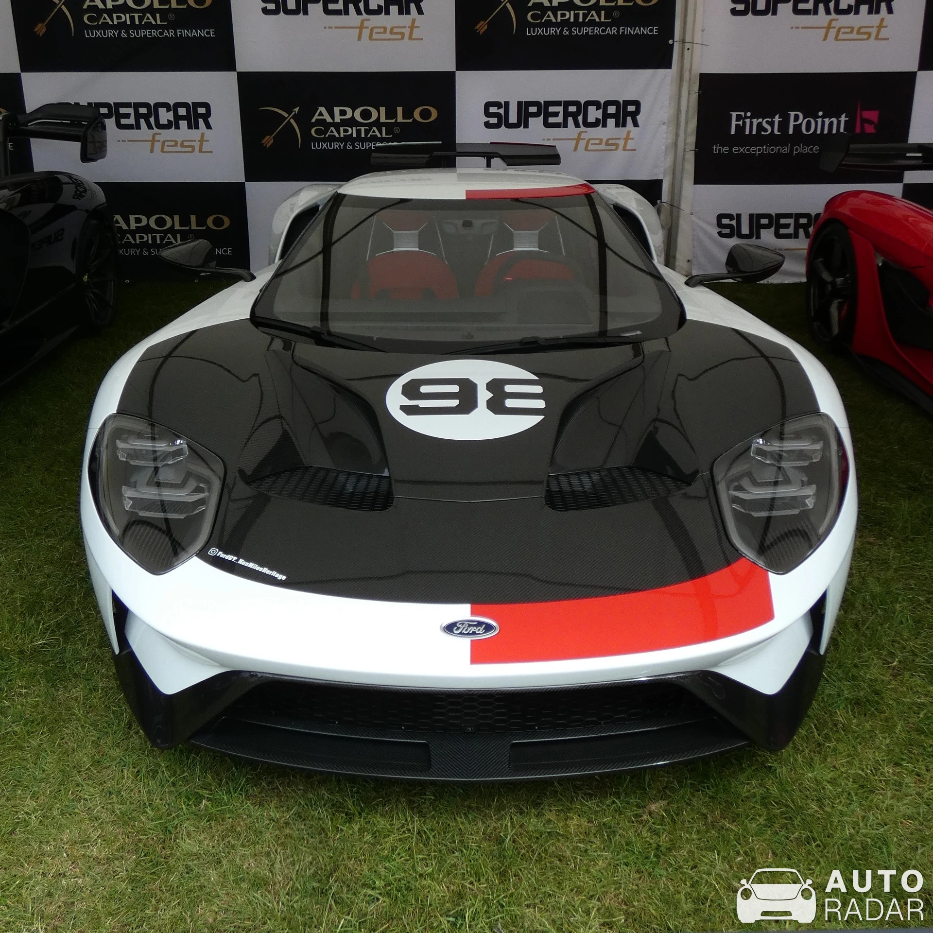 Ford GT Heritage Edition spotted in Northampton