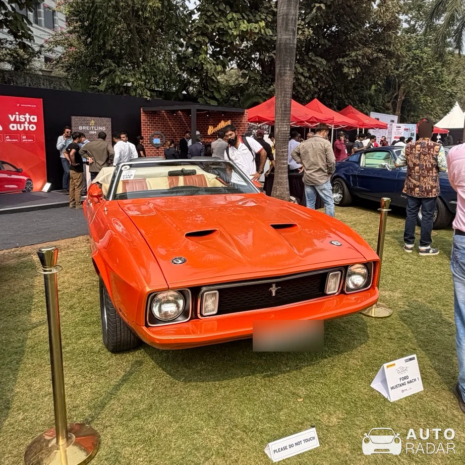 Ford Mustang Mach 1 1973 spotted in Mumbai