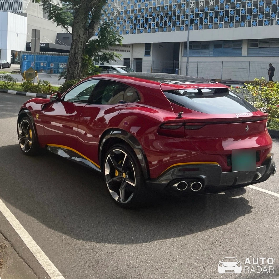 Ferrari Purosangue spotted in Singapore, Singapore