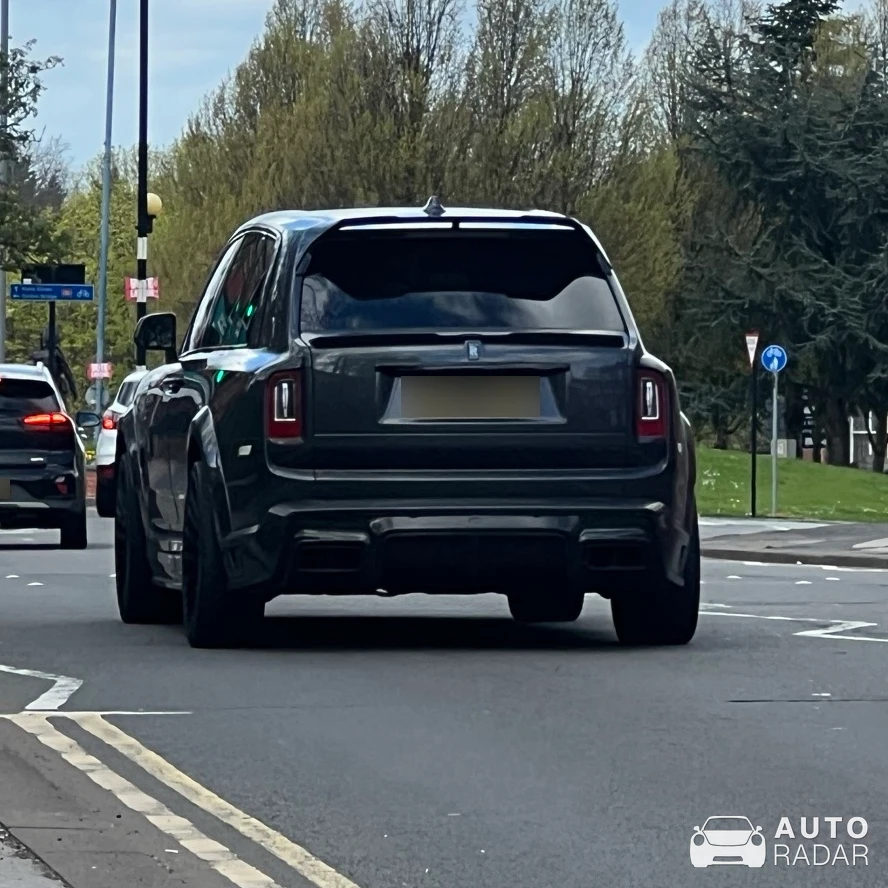 Rolls-Royce Cullinan Black Badge Spofec Overdose spotted