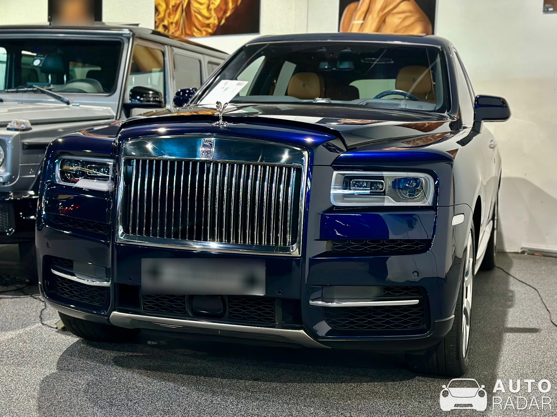 Rolls-Royce Cullinan spotted in Rotterdam, Netherlands