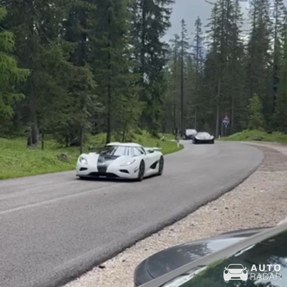 Koenigsegg Agera R spotted in Cortina d'Ampezzo