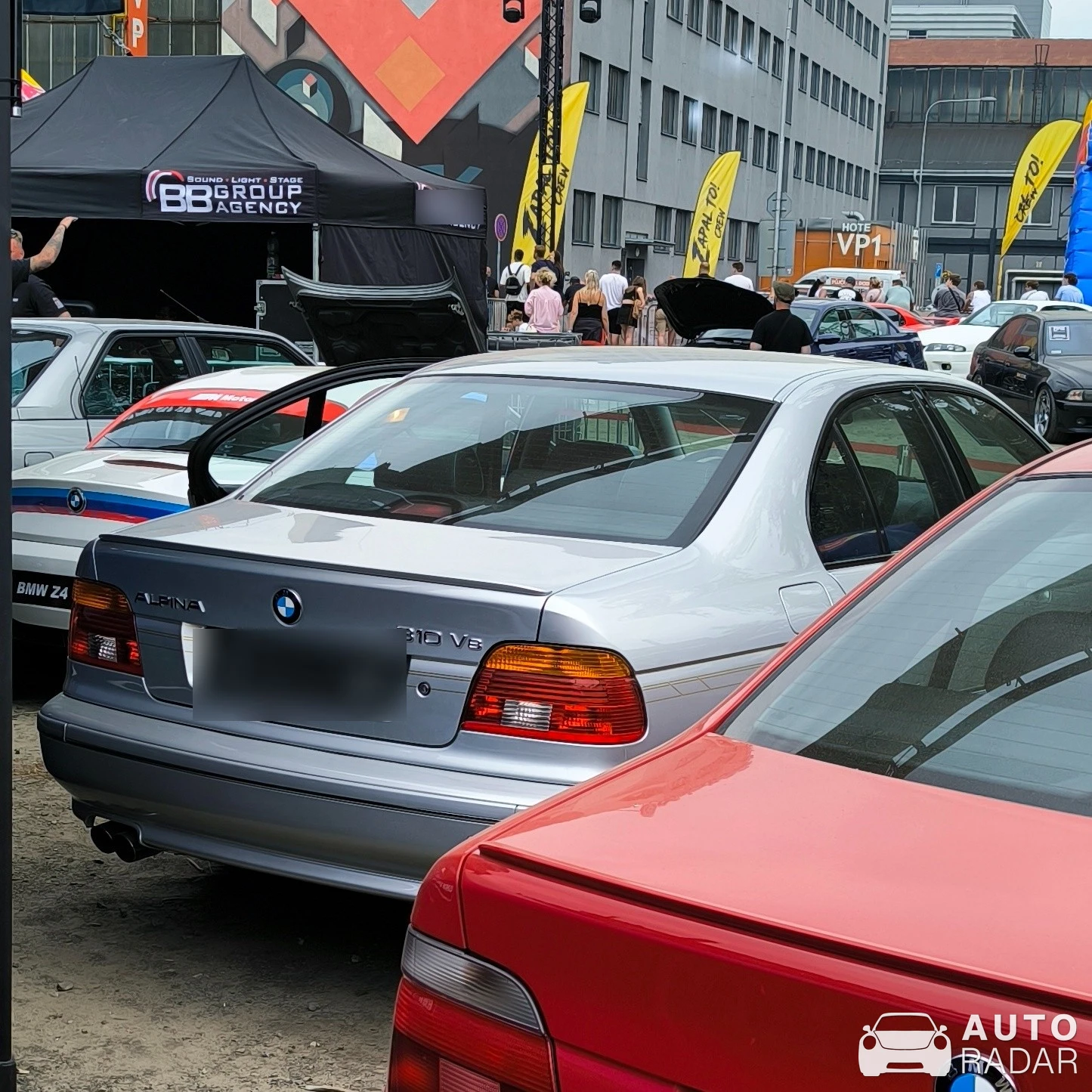 Alpina B10 V8 spotted in Ostrava