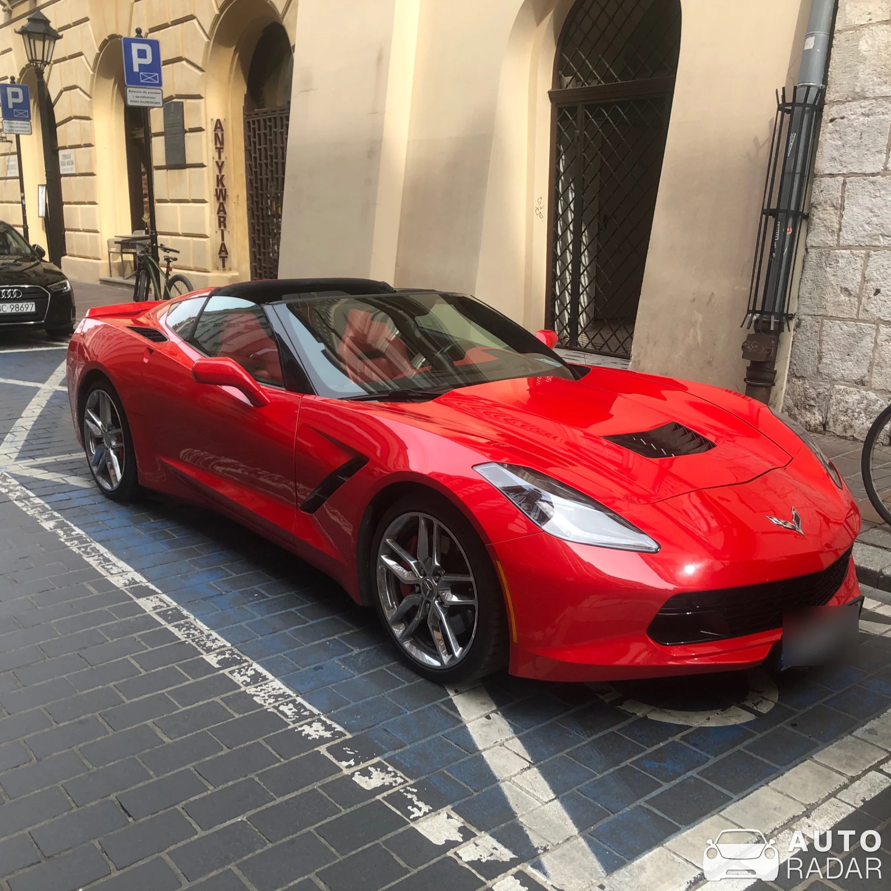 Chevrolet Corvette C7 spotted in Kraków, Poland