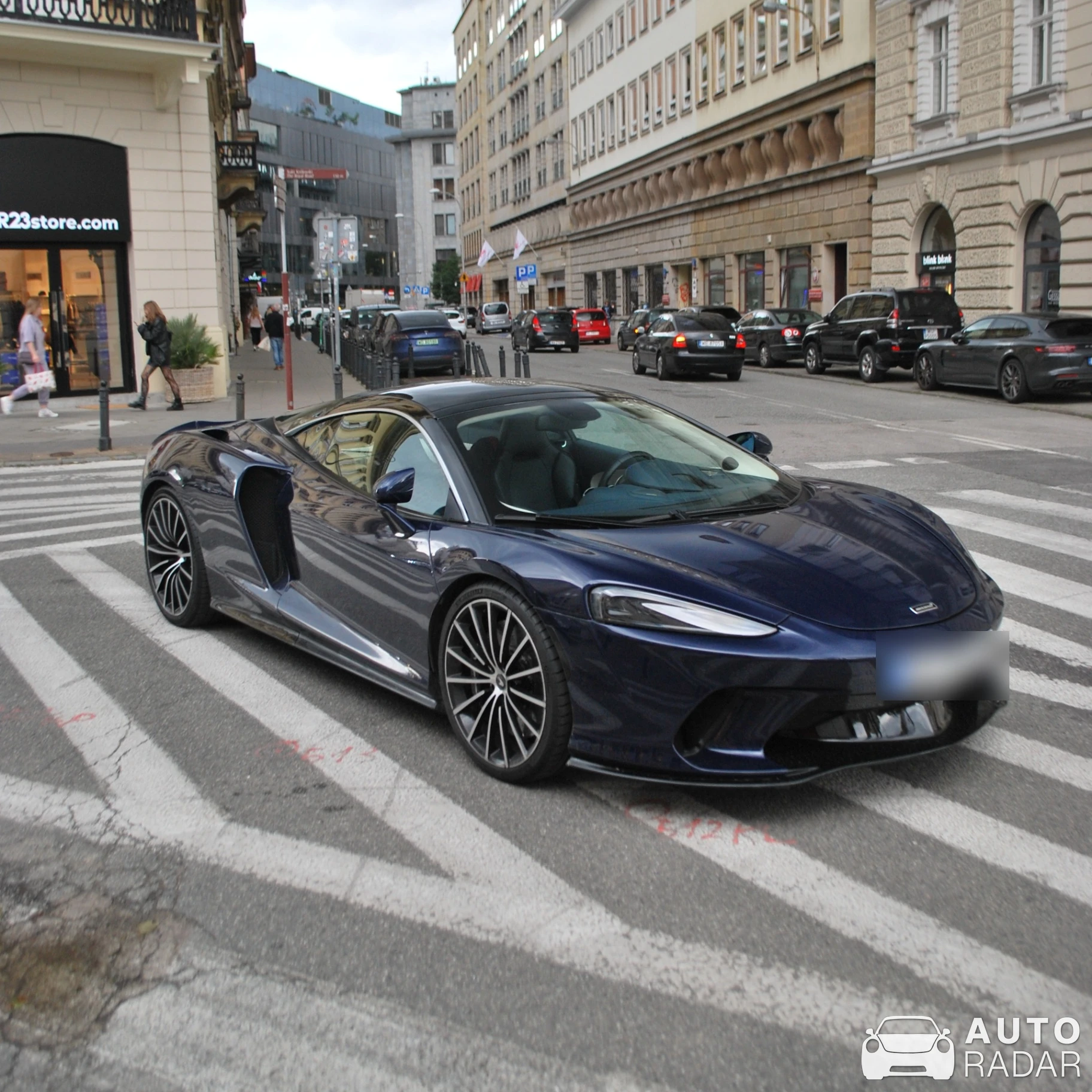 McLaren GT spotted in Warszawa, Poland