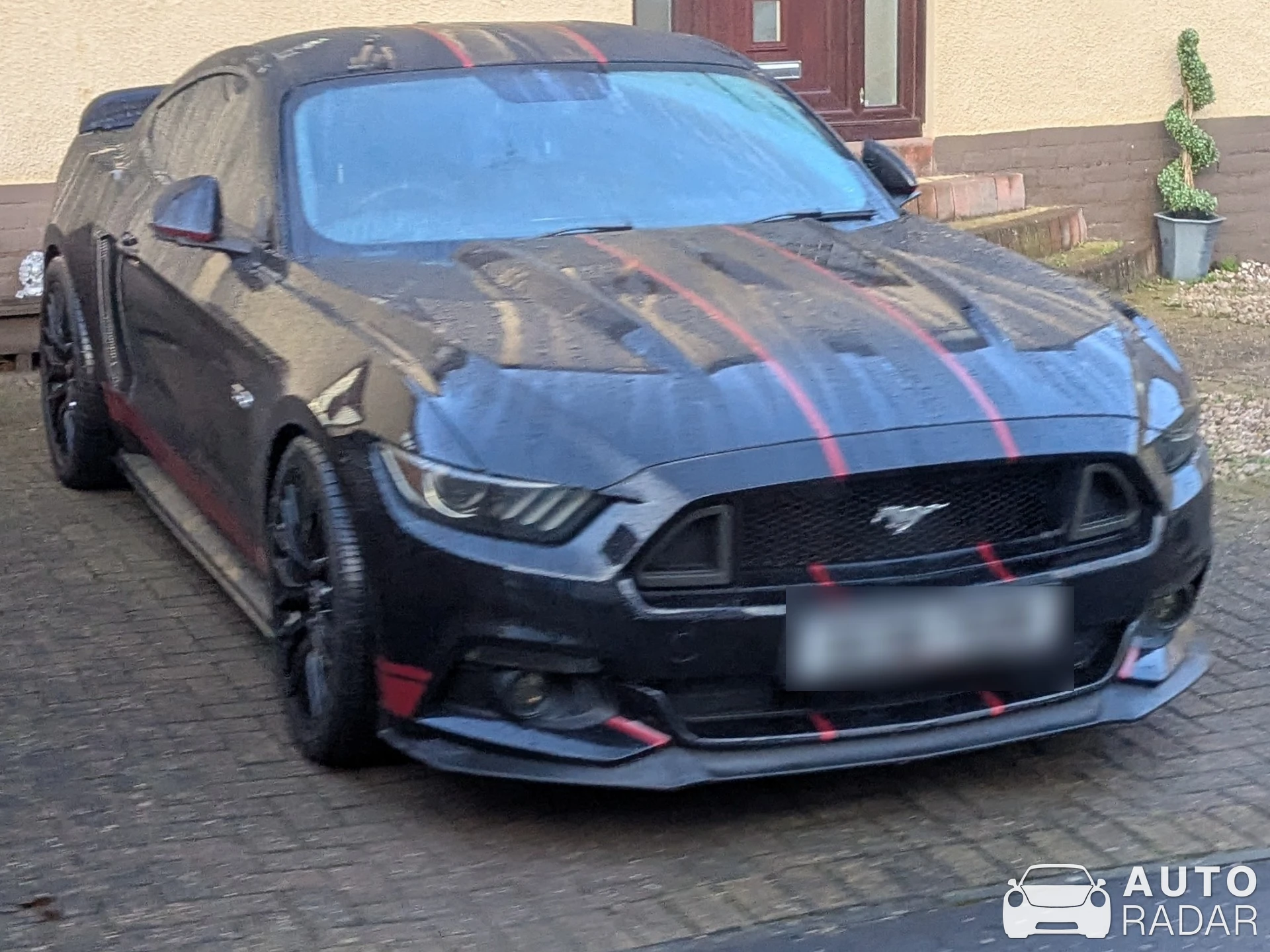 Ford Mustang GT spotted in East Ayrshire Council, United Kingdom