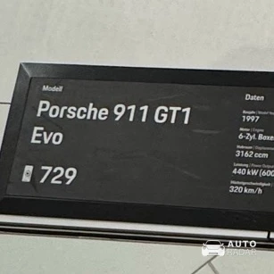 Porsche 996 GT1 Evolution spotted in Stuttgart