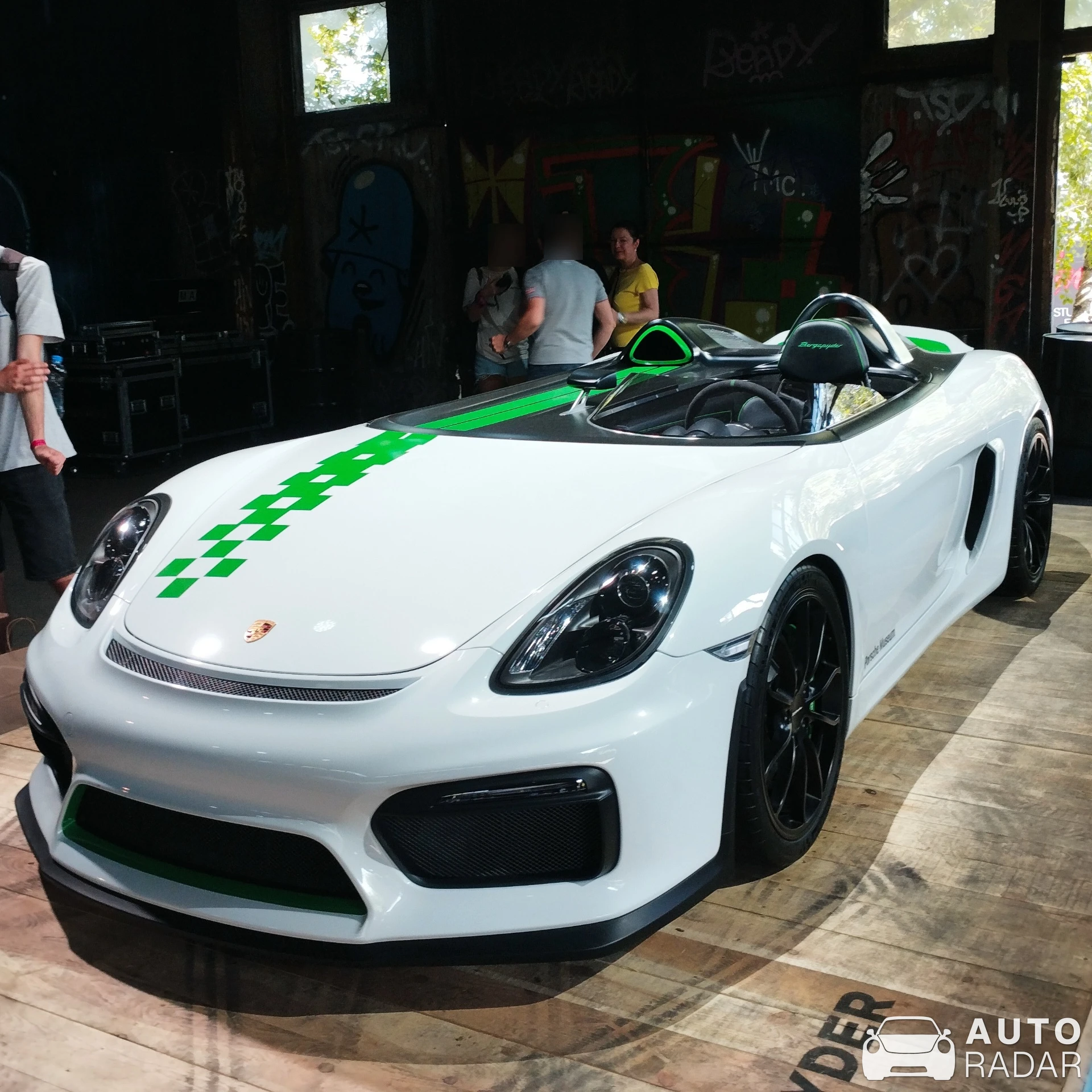 Porsche 981 Boxster Bergspyder spotted in Warszawa