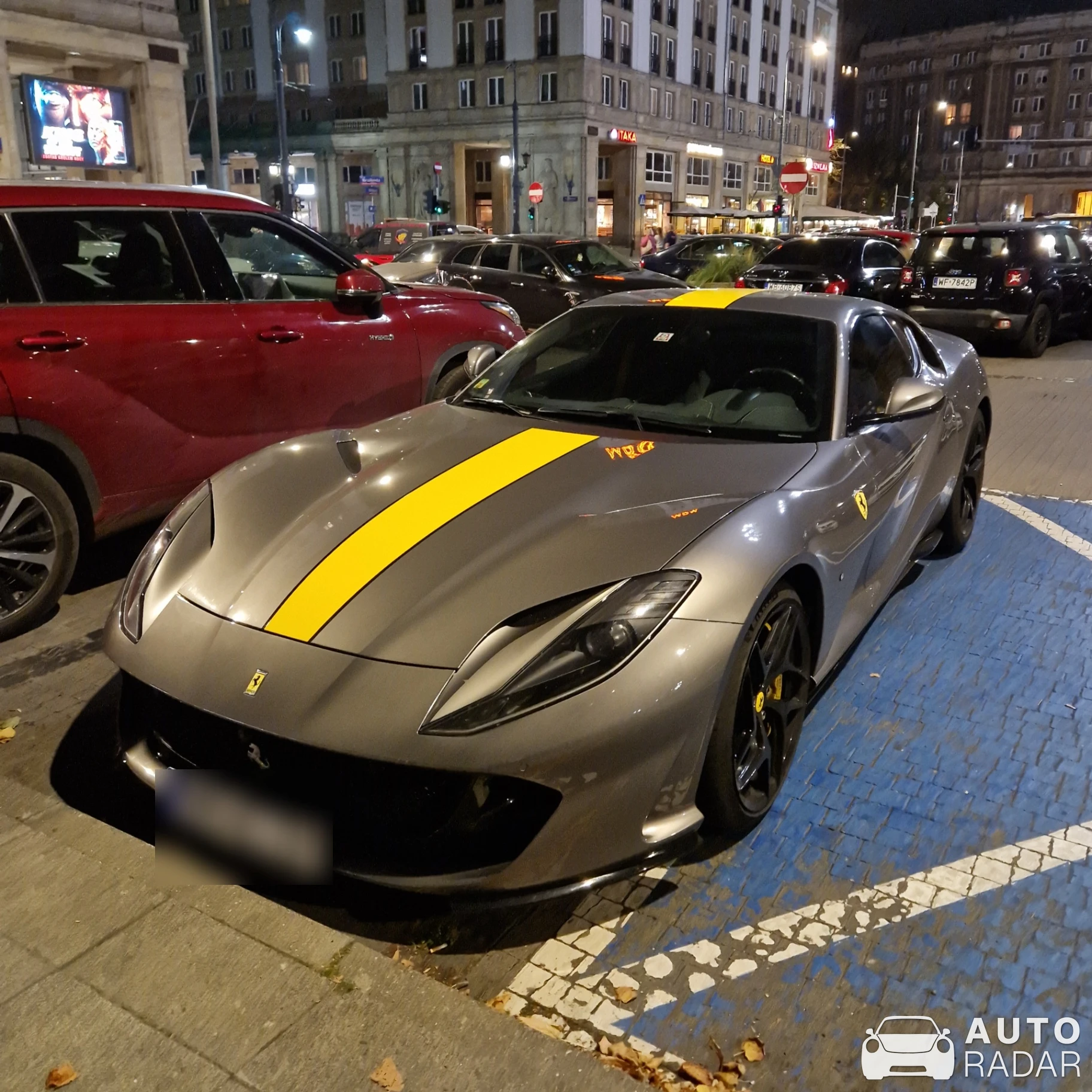 Ferrari 812 Superfast spotted in Warszawa, Poland