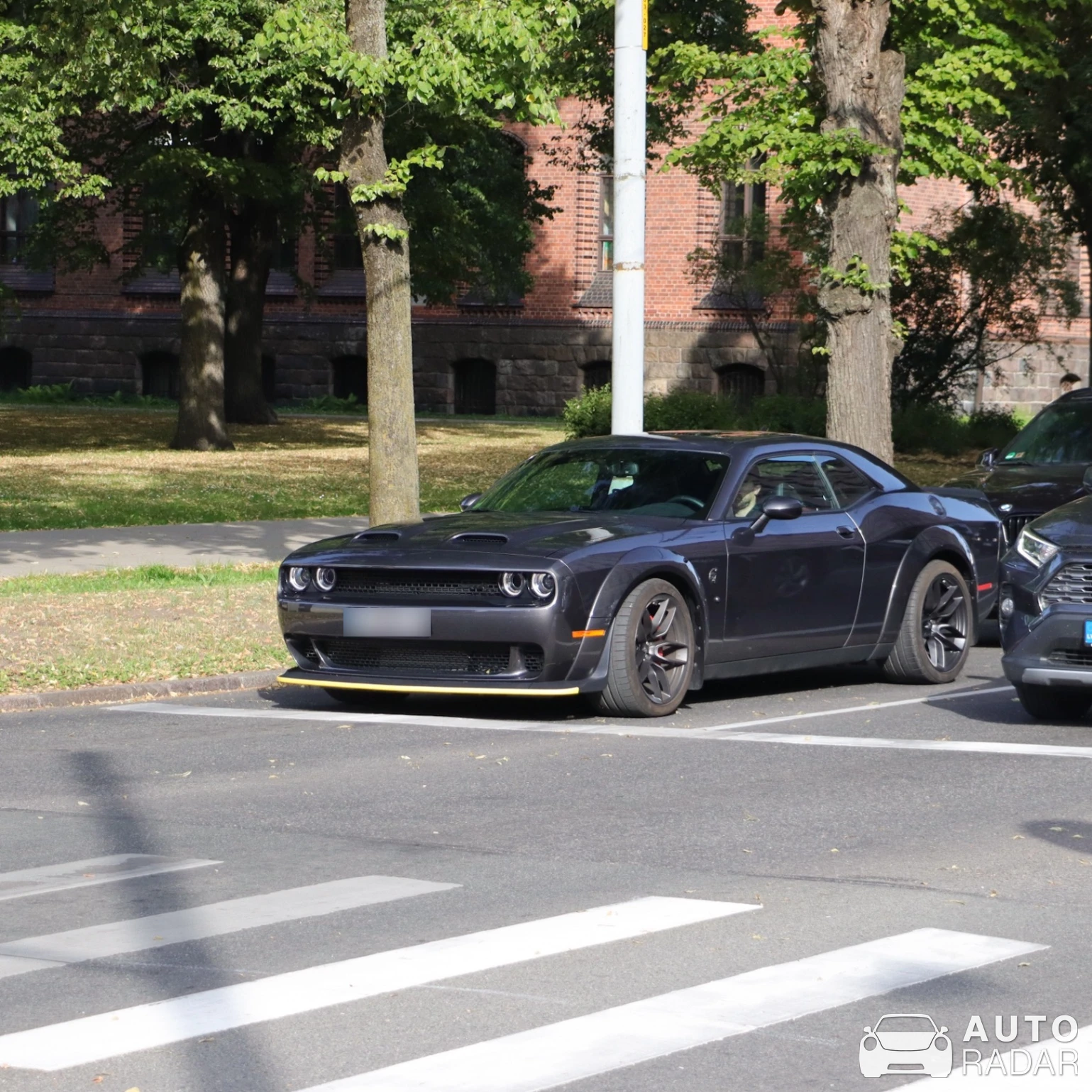 Dodge Challenger SRT Hellcat Widebody spotted in Riga, Latvia