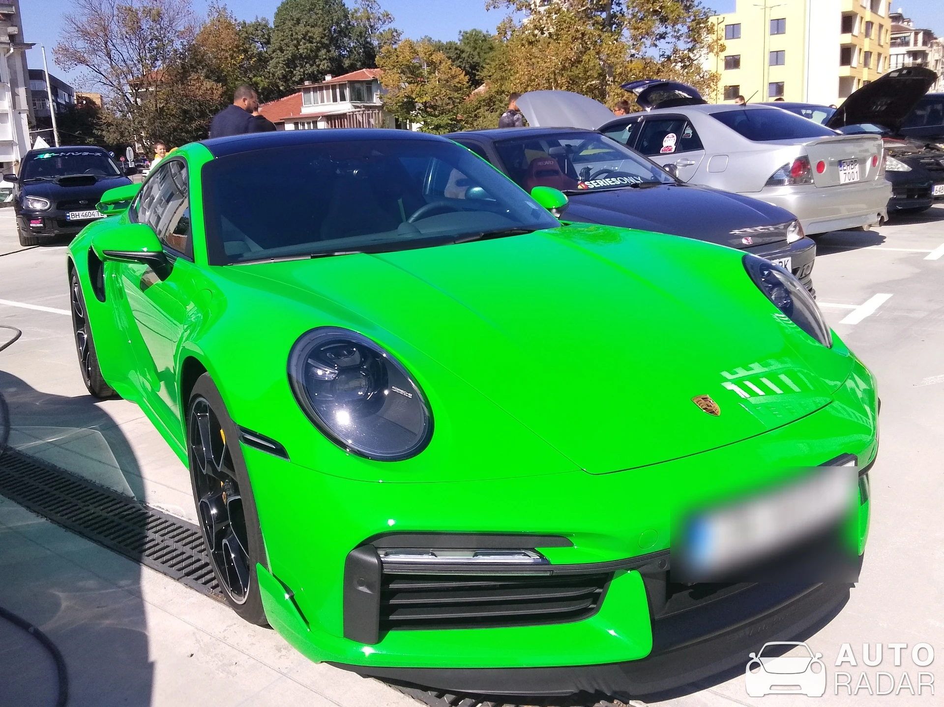 Porsche 992 Turbo S MkI spotted in Ruse, Bulgaria