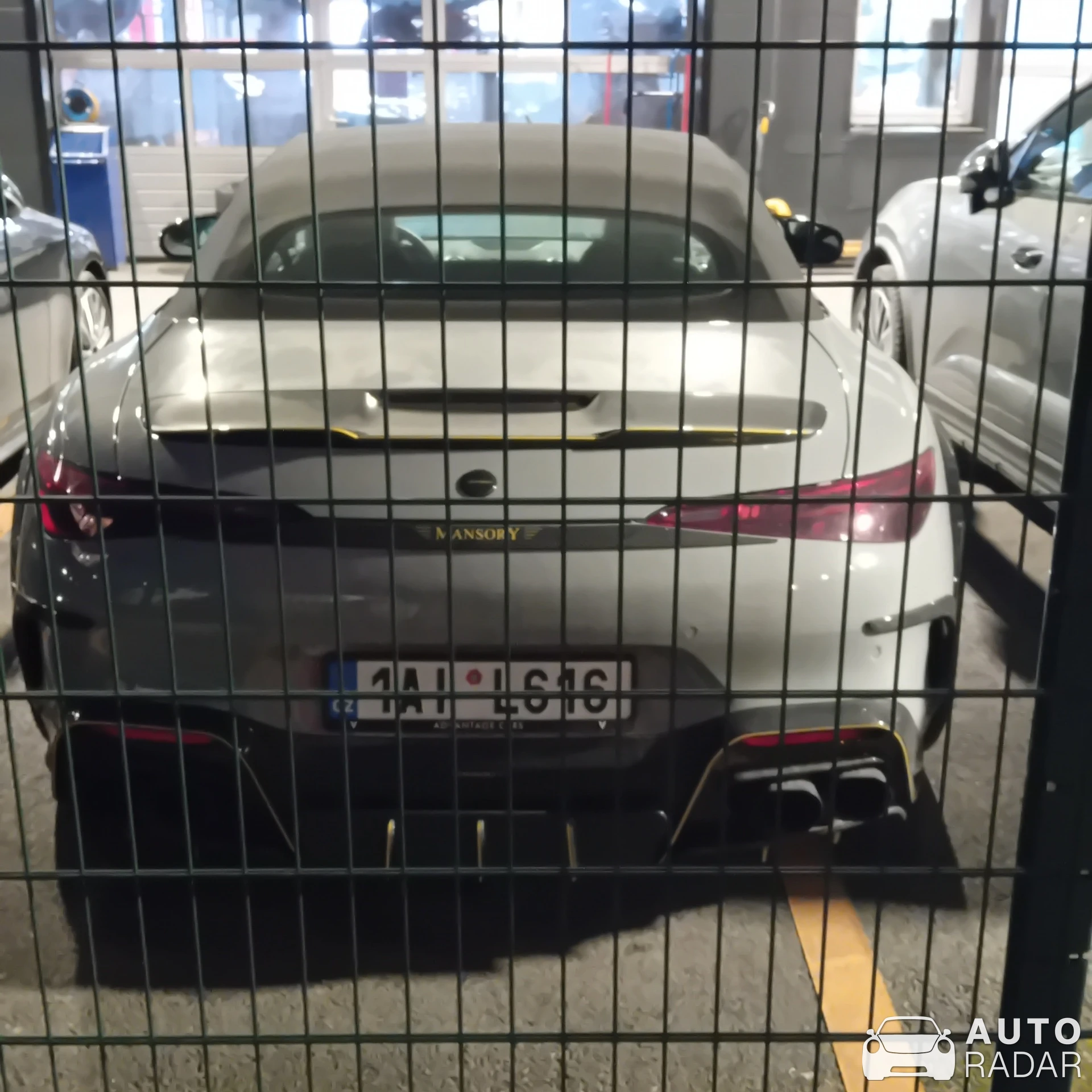Mercedes-AMG SL 63 R232 Mansory spotted in Praha
