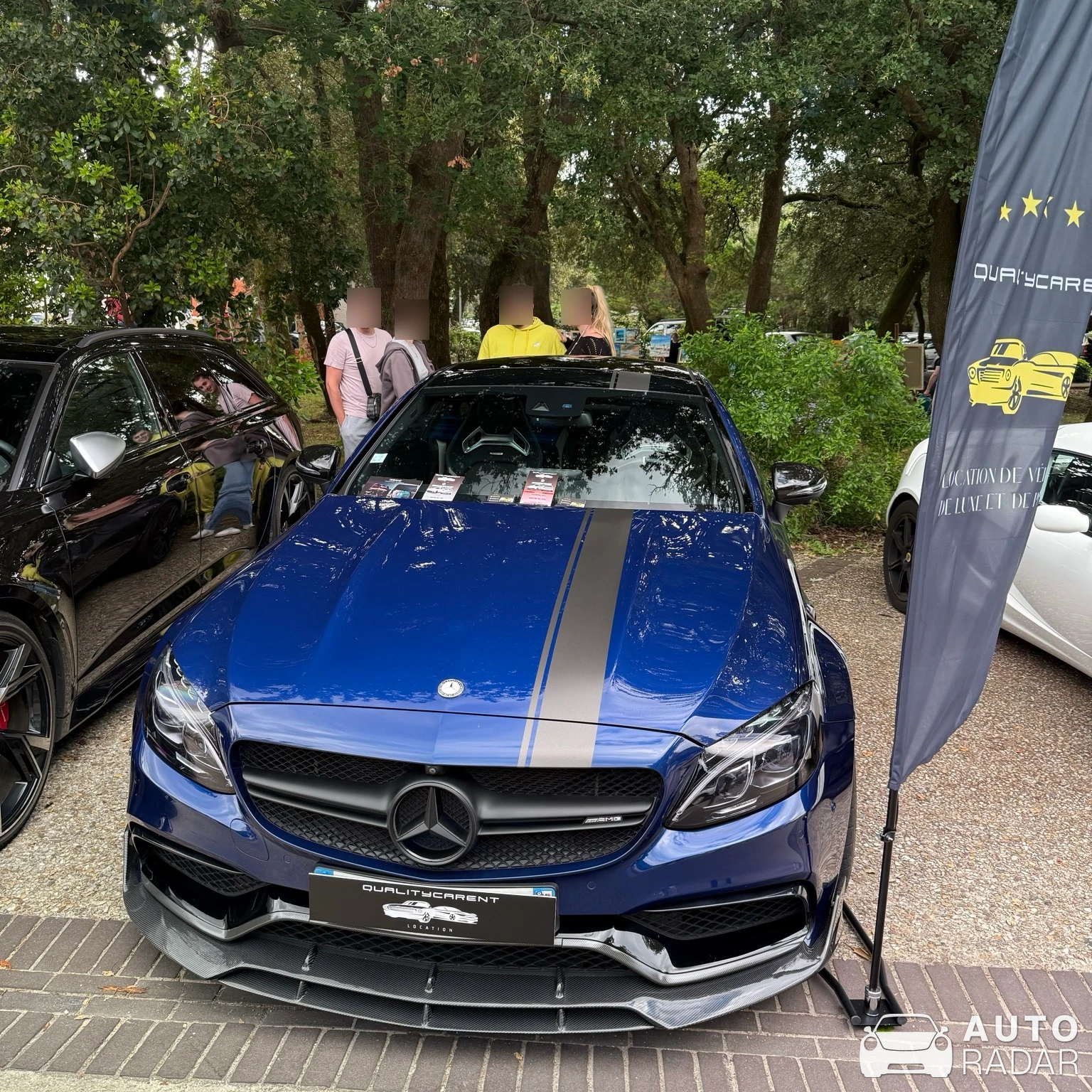 Mercedes-AMG C 63 Coupé C205 spotted in Lège-Cap-Ferret