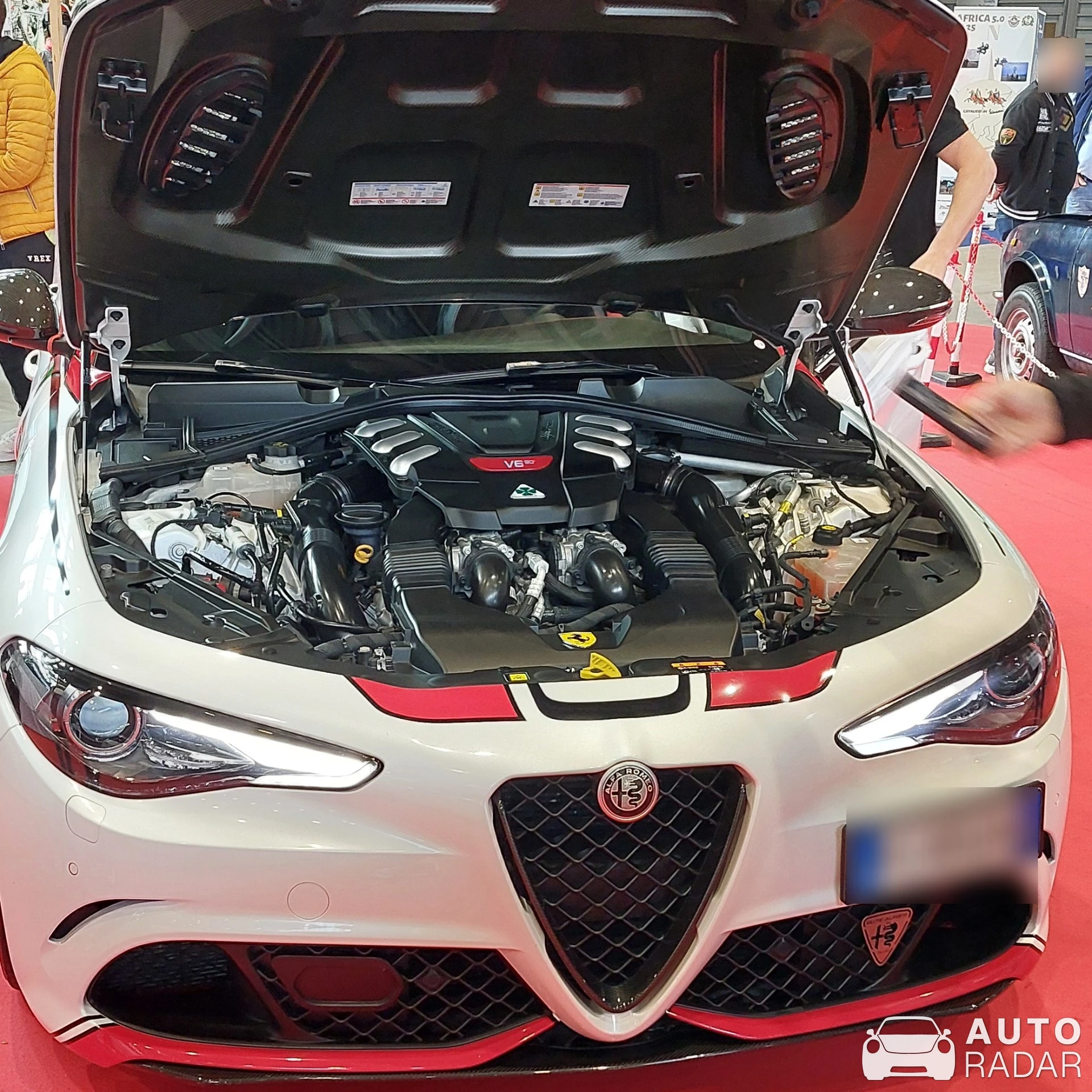 Alfa Romeo Giulia Quadrifoglio Alfa Romeo Racing Limited Edition spotted in Pordenone