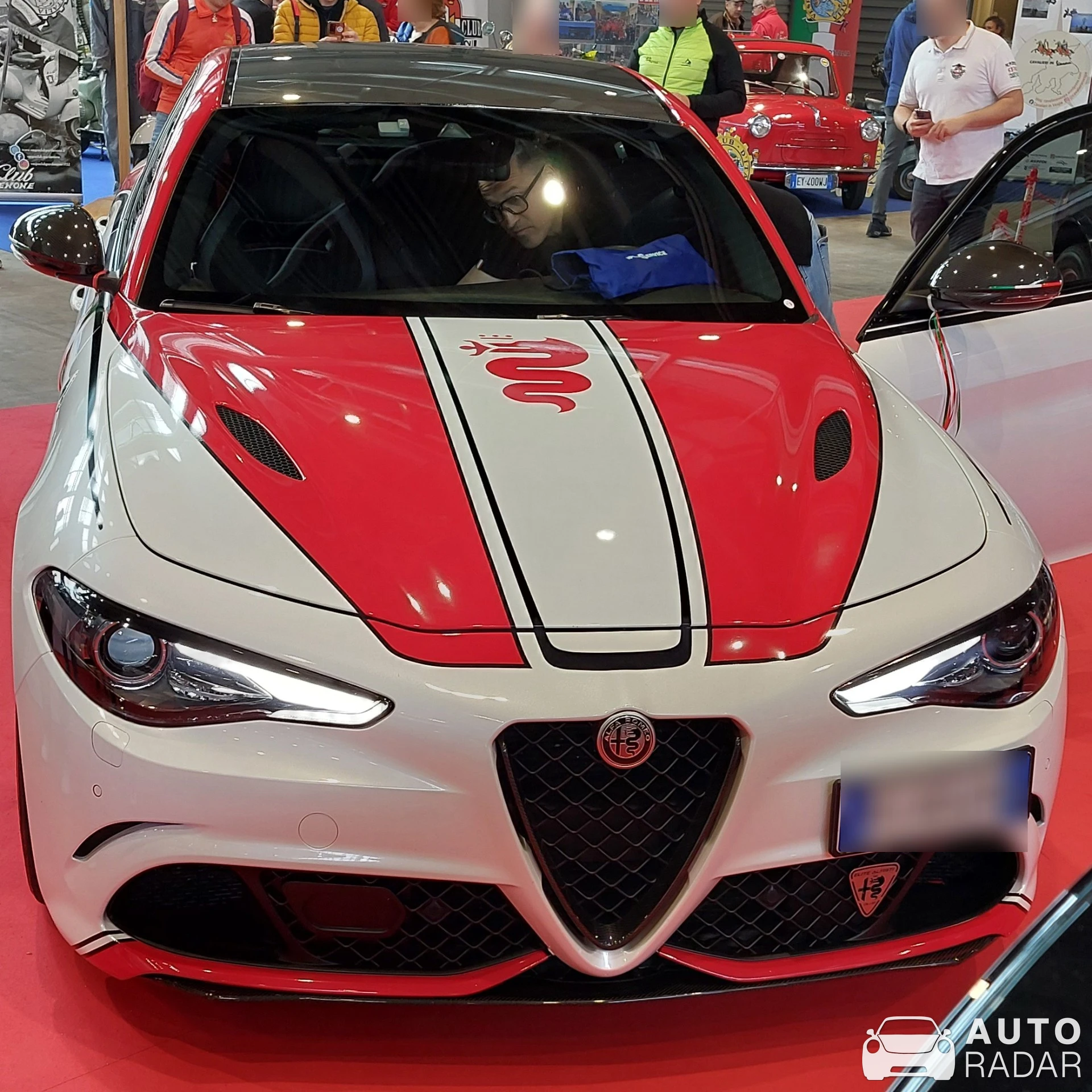 Alfa Romeo Giulia Quadrifoglio Alfa Romeo Racing Limited Edition spotted in Pordenone, Italia