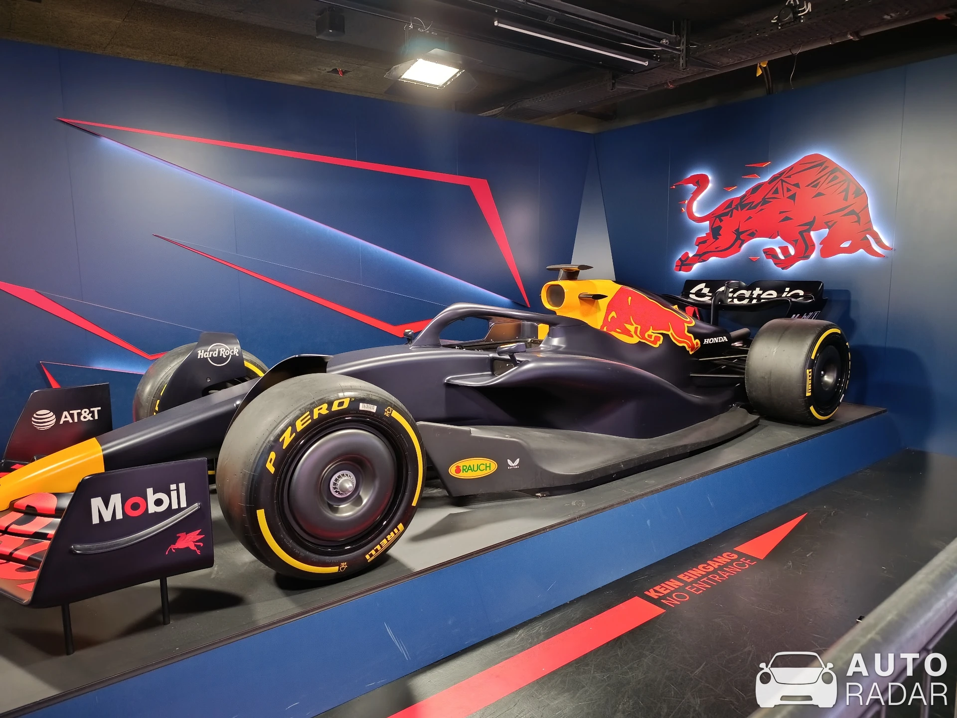 Red Bull Racing RB18 spotted in Lucerne, Switzerland
