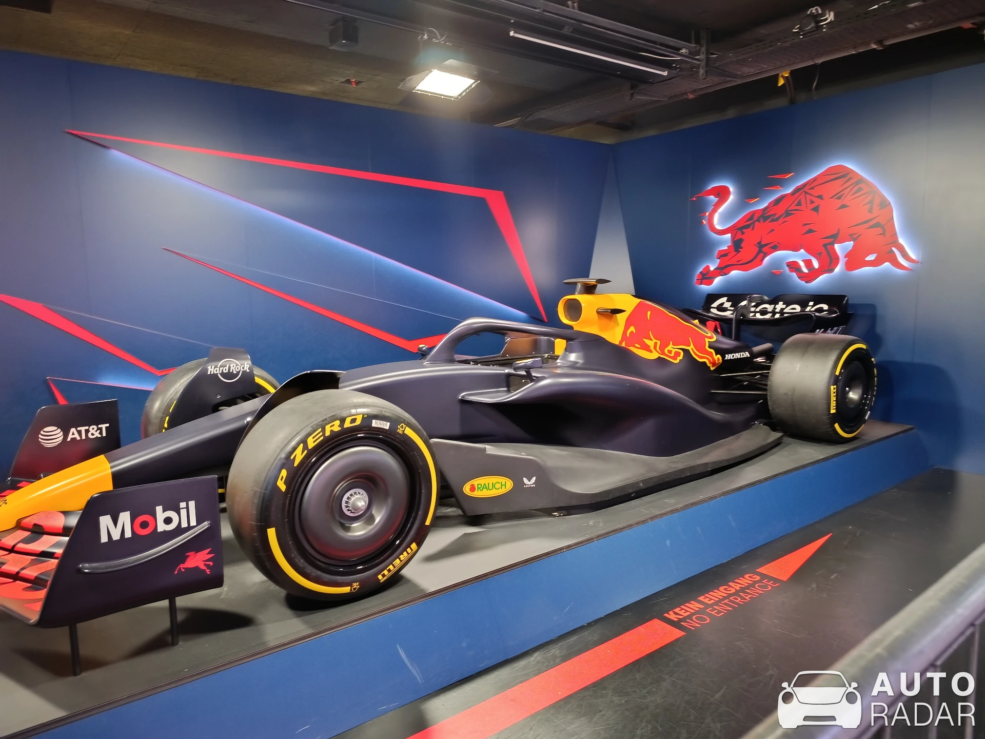 Red Bull Racing RB18 spotted in Lucerne