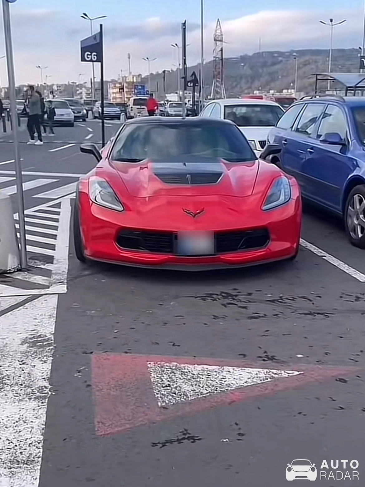 Chevrolet Corvette C7 Z06 spotted in Târgu Mureș, Romania