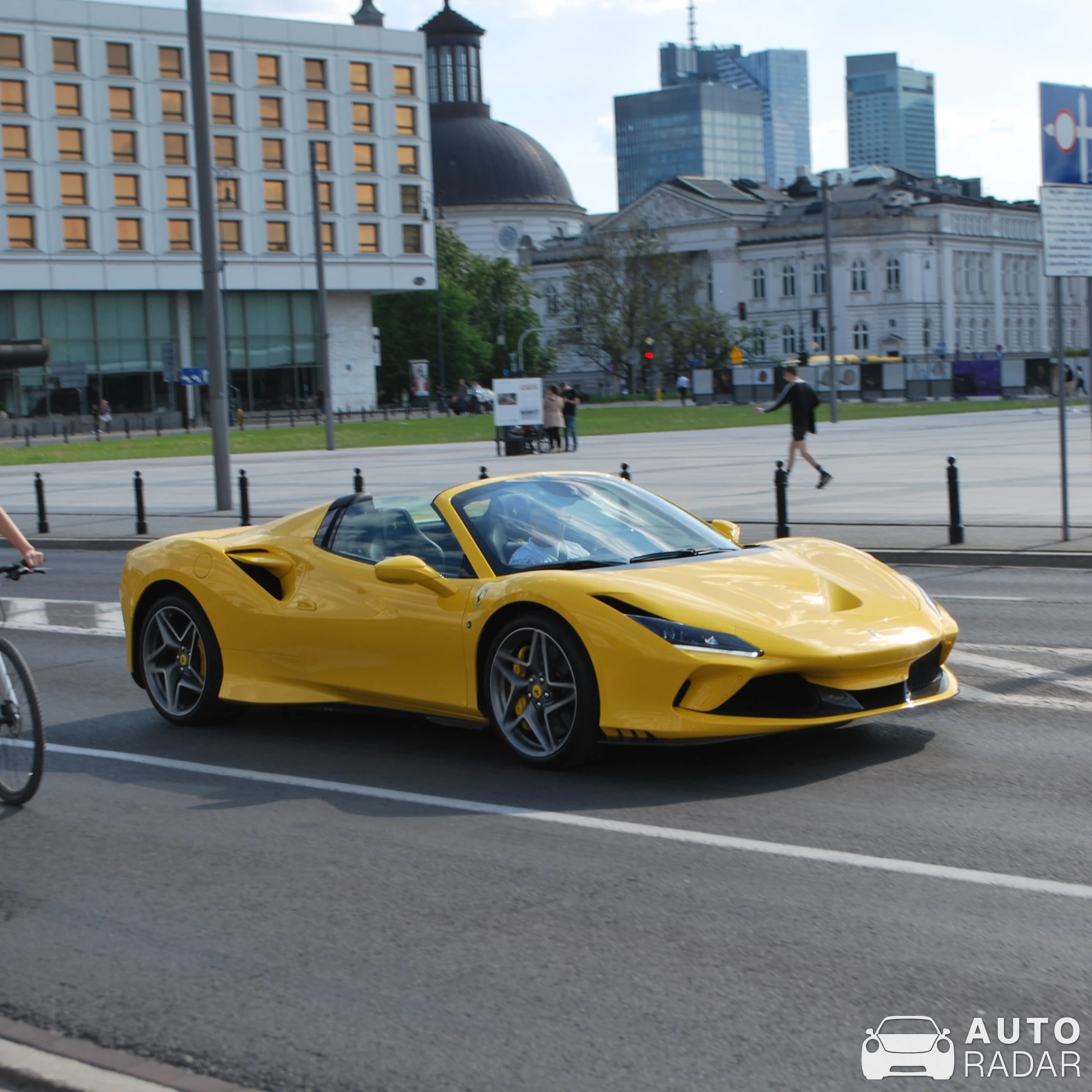 Ferrari F8 Spider spotted in Warszawa, Poland